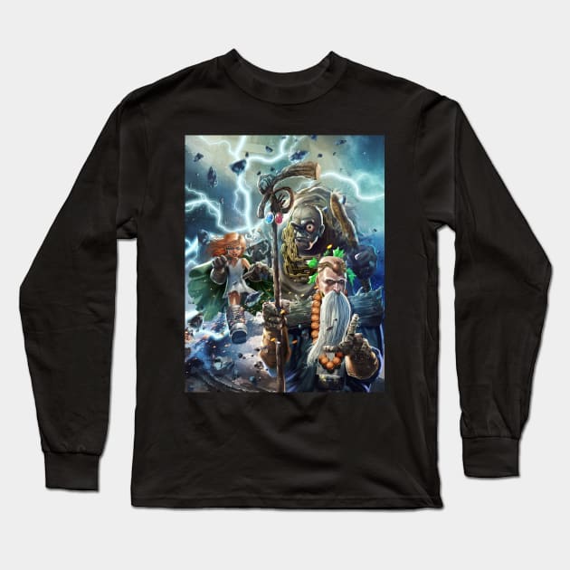 The Realms amazing Trio Long Sleeve T-Shirt by Limitlesscomics